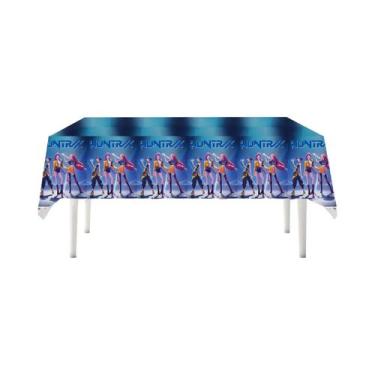 Imagem de Toalha De Mesa Descartável KPop Anime Demon Hunters Para Festa De Aniv