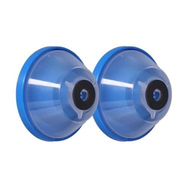 Imagem de Coletor de poeira de broca de 2 peças, coletor de poeira de drywall, coletor de poeira para martelo elétrico e furadeira, tigela de poeira de serra de furo, coletor de poeira à prova de choque com