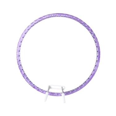 Imagem de Baoblaze Bastidor de Bordado Circular de 21cm com Mola para Quilting, Ponto Cruz e Bordados em Geral. Ideal para Artesanato e Decoração de Festas, Tolet