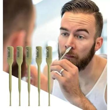 Imagem de kit 5 Aparador De Pelos Do Nariz e Ouvido C/Cabeça removível Ferramentas De Remoção Laváveis Giratórias