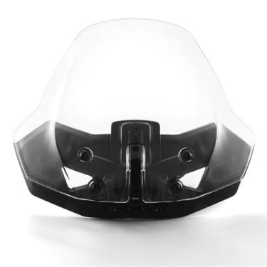 Imagem de Snsowed Pára- Dianteiro Ajustável, Adequado para Ryker 600/ryker 900, Acessórios Universais de Modificação de Tela de de Motocicleta (Cinza)