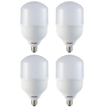 Imagem de Kit 4 Lâmpadas LED Bulbo Avant Branco 50W Bivolt Base E27 6500K MK4000G - CÓD 289301373