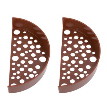 Imagem de KUIDAMOS Camarão Esconde Plástico Resistente Caverna de Camarão Espaçosa para Aquário de Aquário, Abrigo Seguro e Condições de Vida Confortáveis ​​para Camarões Juvenis e Adultos, Conjunto de 2 para