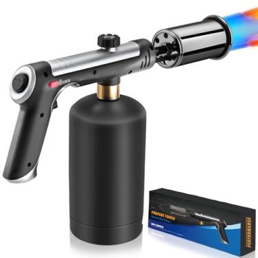 Imagem de Tocha de cozinha para cozinha, maçarico culinário, acendedor de fogueira, lanterna ajustável para grelhar bifes, churrasco (tanque de propano não incluído)