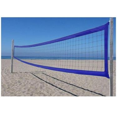 Imagem de Rede De Volei Oficial De Praia 4 Faixas Nylon Rythmoon-Unissex