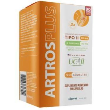 Imagem de Colágeno Tipo2 UC-II 40mg+Cúrcuma 90 cápsulas - Artros Plus - Divina