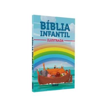 Imagem de Bíblia Infantil Bichos na Arca + de 80 histórias da Bíblia com ilustra