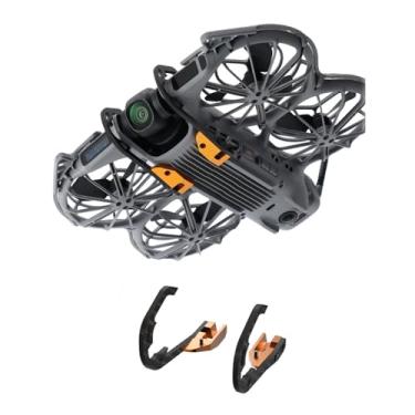 Imagem de Drone Gimbal Bumper para DJI NEO2, câmera de fibra de carbono anticolisão protetor de câmera haste de proteção de lente, amortecedor de lente