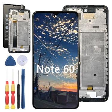 Imagem de Yuxyiony Nova tela de substituição para tela LCD Cubot Note 60 e acessórios de ferramentas de substituição