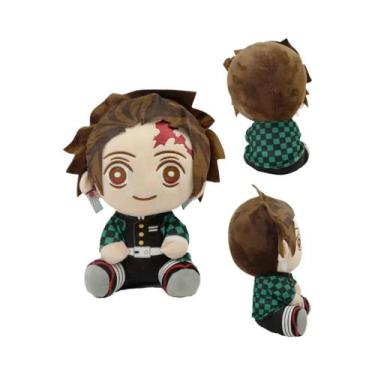 Imagem de Brinquedos De Pelúcia Do Anime Demon Slayer De 20cm, Bonecos Tomioka G