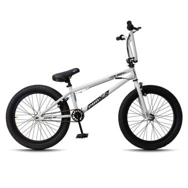 Imagem de Bicicleta Aro 20 Bmx Peças Aço Hi-ten U-brake Rotor Evolution P03 Branco - D`rossi