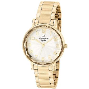 Imagem de Relógio CHAMPION feminino prata dourado CN25596H