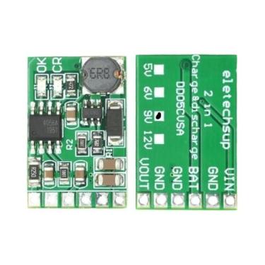 Imagem de Módulo Conversor De Tensão DC-DC Step-Up De 3.7V Para 5V 6V 9V 12V Par