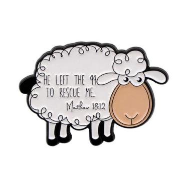 Imagem de Broche De Esmalte Feminino Com Desenho De Animal E Citação De Lixo, Es