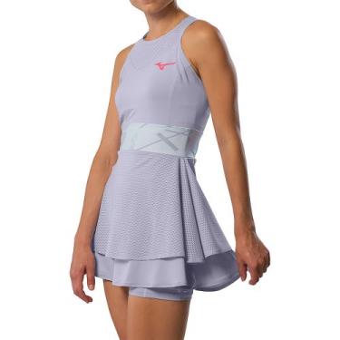 Imagem de Vestido de Tennis Mizuno Daybreakers Feminina, Azul, M