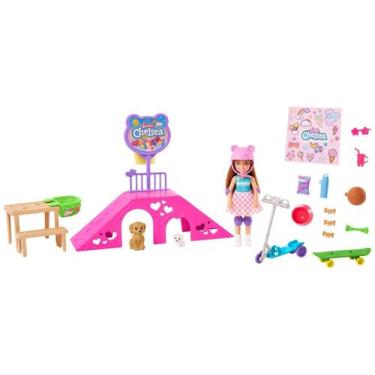 Imagem de Barbie Chelsea Pista de Patinaçao Mattel HJY35, Colorido