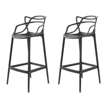 Imagem de Kit 2 Banquetas Aviv Allegra Solna Fratini 109 cm (altura) Polipropile