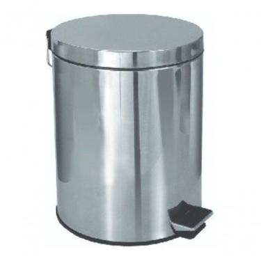 Imagem de Lixeira com Pedal 20L Aço Inox Abertura com Acionamento por Pedal e Cesto Interno Remov...