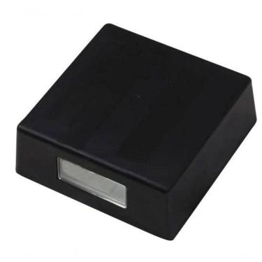 Imagem de Arandela Plaslumi Slim Quad 2 Fachos 1lamp G9 com 2 Fachos de Luz Preto Casa Chafariz