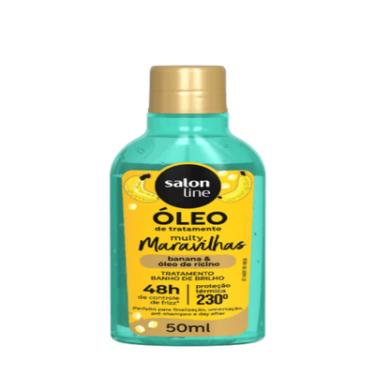 Imagem de Óleo Capilar Nutrição e Proteção Térmica 50ml Salon Line Multy Maravilhas Banana e Rícino Vegano