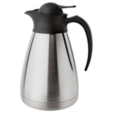 Imagem de Bule Térmico Aço Inox 1L Invicta Wave Gatilho Inquebrável
