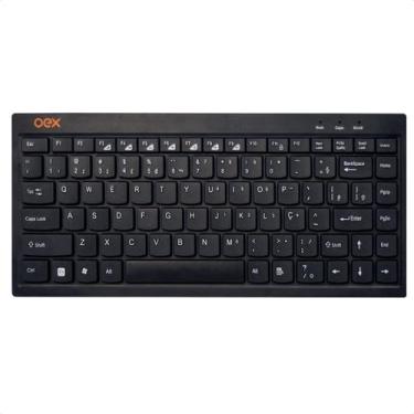 Imagem de Teclado Multímidia Com Fio Oex Tc301 Mini Flat