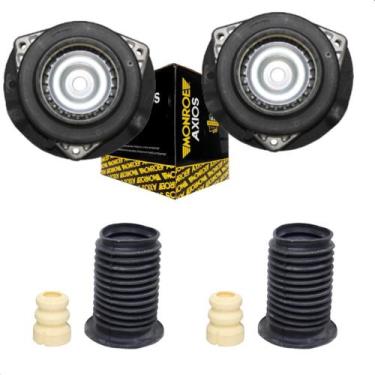 Imagem de Par Coxim Rolamento Amortecedor Axios Cruze 1.4 Turbo com Kit Batente 