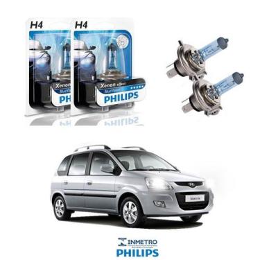 Imagem de Lâmpadas Farol Hyundai Matrix Philips H4 BlueVision