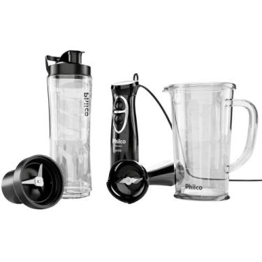 Imagem de Mixer Philco 400W 2 Velocidades Inox Copo 1050ml 127V PMX40A, 110V