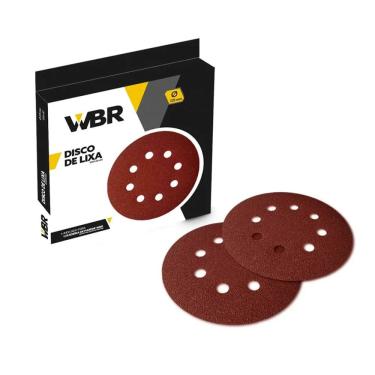 Imagem de Kit 10 disco de lixa G120 225mm Wagner