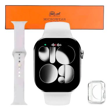 Imagem de Relógio Smartwatch Microwear S11 Mini Whatsapp NFC Bluetooth