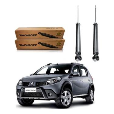 Imagem de Par Amortecedor Traseiro Sandero Stepway 1.6 2007 A 2014 - Monroe