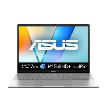 Imagem de Notebook ASUS Vivobook S14, AMD Ryzen™ 7 260, 16GB, 512GB SSD, Windows 11 Home, 14&quot...