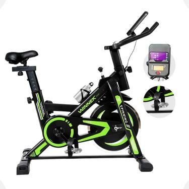 Imagem de Bicicleta Spinning Spin WNNK001708 Volante 13kg com Assento Ajustável e Suporta Até 150kg