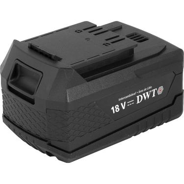 Imagem de Bateria de Íons de Lítio IBD 1804 18V 4,0Ah com Indicador de Carga e Base Emborrachada DWT Ferramentas Elétricas