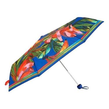 Imagem de Sombrinha farm chua bananamix 78326060, Azul, Verde, Vermelho, UN