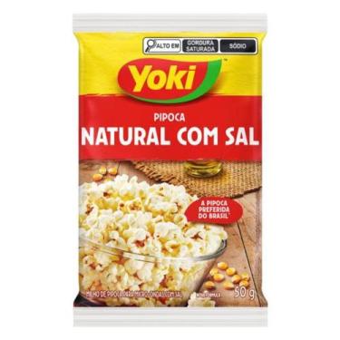 Imagem de Milho de Pipoca para Micro Ondas Natural com Sal Yoki 50g