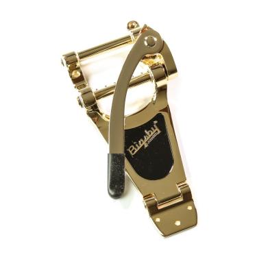 Imagem de Ponte com Sistema Trêmolo para Guitarra Bigsby B70-GD Tampo Arqueado Dourada Spirit
