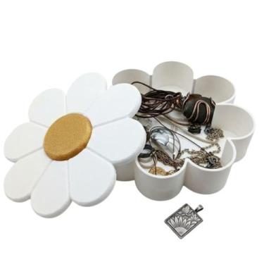 Imagem de Porta Joias Organizador de Bijuterias Decorativo Estético Boho Margari