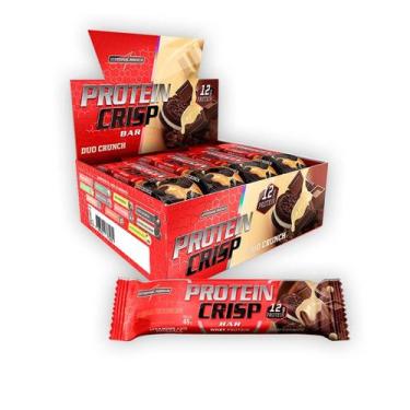 Imagem de Barra Proteína Crisp Integral Medica Creme Coco 45g 12Und - Integralmé