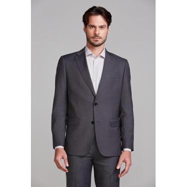 Imagem de Terno Slim Fit PV Liso - Highstil Oficial, Grafite 4419, 50M