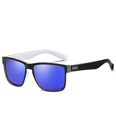 Imagem de DUBERY Óculos de sol masculinos polarizados esportivos para dirigir, dirigir, viagem, para uso externo, #7, Frame width:139mm