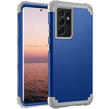 Imagem de Capa protetora resistente resistente à prova de choque para Samsung Galaxy S21 Plus Note 20 Ultra S20 FE S22 5G, azul, para S10