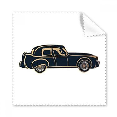 Imagem de Pano de limpeza preto clássico padrão de carros, limpador, 5 peças
