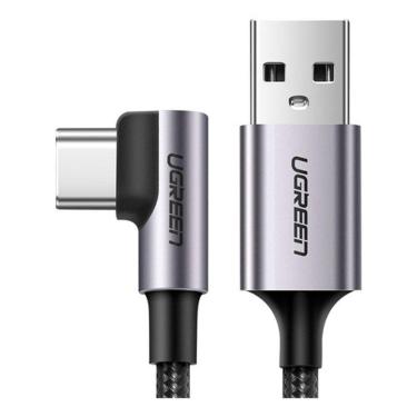 Imagem de Cabo de Dados Ugreen Us284 Usb 2.0 p Usb Tipo C Angular 3m