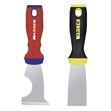 Imagem de Warner Manufacturing 11501A ProGrip Series Painter's Combo Pack, 5 em 1 (10971A) e faca de massa de vidraceiro totalmente flexível de 3,5 cm (90127A), ferramenta de pintura profissional, 1,5 polegada