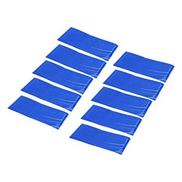 Imagem de Adesivos refletivos de rodas, fita adesiva refletiva à prova d'água para bicicletas(azul)