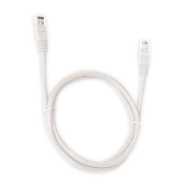 Imagem de Cabo De Rede Patch Cord Cat.5E 5Mt Branco Pluscable Pc-Ethu50wh