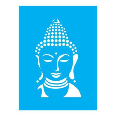 Imagem de Stencil Tamako Buda - 15X20Cm - Ref A2450