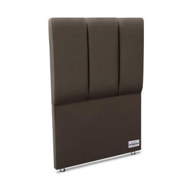 Imagem de Cabeceira South Linho Marrom Solteiro 11x90x125 Linho